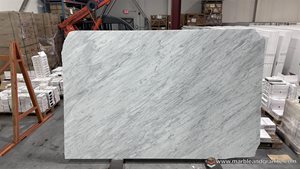 White Carrara Extra P/H Slabs image