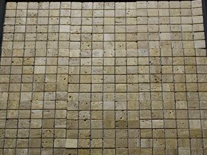 Light Travertine 2" x 2" Tiles image