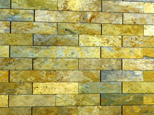 Brick Gold Travertine 3"x6" Tiles image