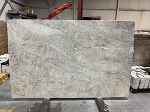 Tempest White Quartzite Slabs image