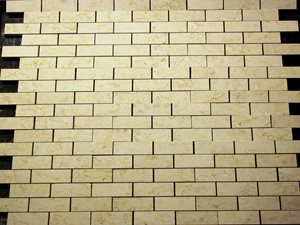 Brick Pattern Sunny Light Honed Tiles image