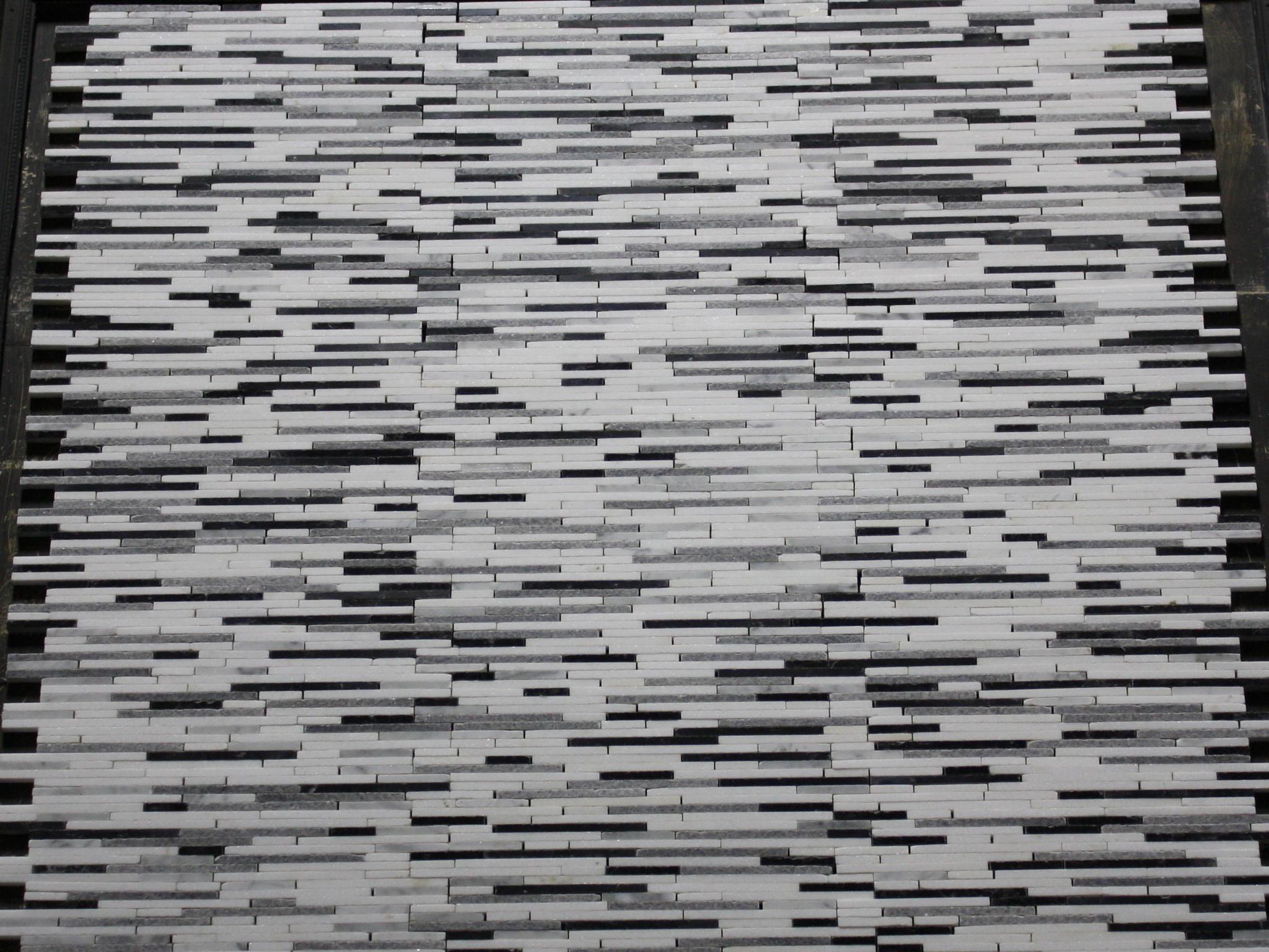 Filigrani Nebbia Mosaic Tiles - Marble & Granite