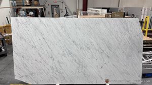 White Carrara Extra P/H Slabs image
